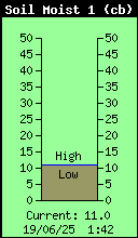 Humedad del suelo - 40cm